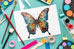 Butterfly Sublimation Clipart PNG Design