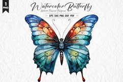 Butterfly Sublimation Clipart PNG Design