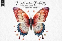 Butterfly Sublimation Clipart PNG Design