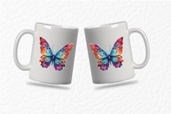 Butterfly Sublimation Clipart PNG Design