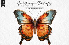 Butterfly Sublimation Clipart PNG Design