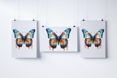 Butterfly Sublimation Clipart PNG Design