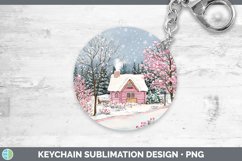 GorgeousWatercolor Keychain design.