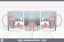 GorgeousWatercolor Mug Wrap design.