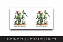 Watercolor cactus hat light bauble Desert Christmas Cheer quote print 20 oz tumbler skinny mug wrap clipart t-shirt sublimation printable design