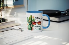Summer Desert Days mug, cup wrap sublimation design png Product Image 5