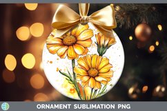 GorgeousWatercolor Ornament design.