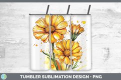 GorgeousWatercolor Tumbler design.