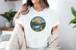 Watercolor Camping Clipart Bundle Product Image 4