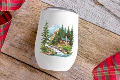 Watercolor Camping Clipart Bundle Product Image 5