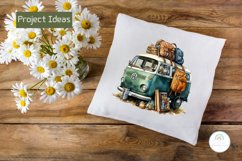 Watercolor Camping Sublimation Designs Product Image 4