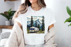 Watercolor Camping Clipart Bundle Product Image 2