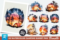 Watercolor Camping Sunset Clipart Bundle,Watercolor Camping Clipart Bundle,Camping Clipart,Camping Clipart png,Camping Sunset Clipart png,clipart bundle,digital clipart,spring clipart,wild landscape,van clipart,camper van clipart,camping clipart,mountains