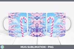GorgeousWatercolor Mug Wrap design.