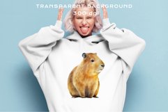 Watercolor Capybara Forest Animals Clipart PNG Illustration Image Watercolor  Transparent Print invitation t-shirt designs sublimation kids printable digital
