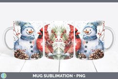 GorgeousWatercolor Mug Wrap design.