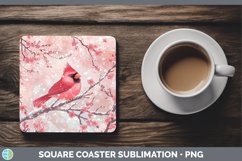 GorgeousWatercolor Square Coaster design.