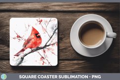 GorgeousWatercolor Square Coaster design.