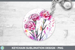 GorgeousWatercolor Keychain design.