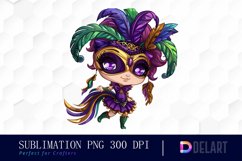 Carnival Chibi Sublimation PNG Clipart Product Image 1