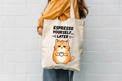 Watercolor Cat Coffee PNG Bundle Product Image 5