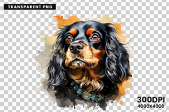 watercolor cavalier king charles spaniel clipart, spaniel dog png, cavalier sublimation design, dog clipart watercolor, cute spaniel art png, cavalier printable download, pet lover sublimation, king charles spaniel clipart, spaniel digital illustration, c