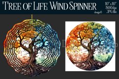 Tree of Life Wind Spinner, Christian Wind Spinner, Nature 6 Product Image 1