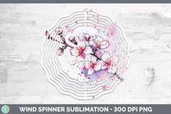 GorgeousWatercolor Wind Spinner design.