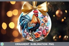 GorgeousWatercolor Ornament design.