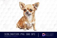 Chihuahua Illustration Clipart Product Image 1