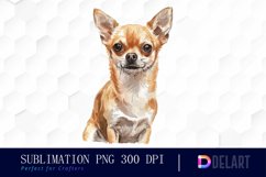 Chihuahua Illustration Clipart Product Image 1
