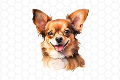 Watercolor Chihuahua Clipart 