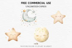 Watercolor Children Moon Stars Smiling Toddler Kids Clipart PNG DIY Transparent Print junk journal collage scrapbooking designs sublimation printable files