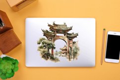 Watercolor Chinese Gate Clipart Bundle,Chinese Gate Clipart,Chinese Gate Clipart png,watercolor,chinese watercolor,watercolor tutorial,watercolor painting,chinese painting,chinese art,traditional chinese painting,watercolour,chinese watercolor painting,ho