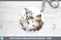 GorgeousWatercolor Keychain design.