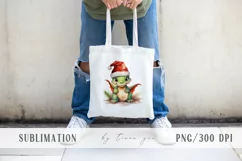 Cute Christmas dragons with gift box clipart- 4 png files Product Image 20