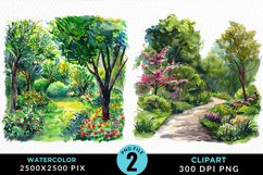 Watercolor Christian Easter Clipart Product Image 1
