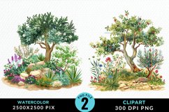 Watercolor Christian Easter Clipart Product Image 1