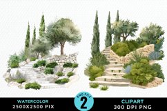 Watercolor Christian Easter Clipart Bundle Product Image 2
