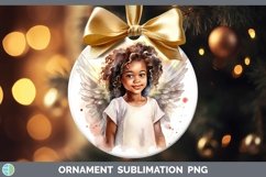 GorgeousWatercolor Christmas Ornament design.
