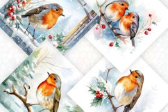 Watercolor Christmas Background Product Image 2