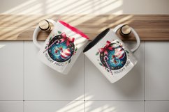 Watercolor Christmas bauble bow candy cane elf Holiday Magic quote print 20 oz tumbler skinny mug wrap clipart t-shirt sublimation printable design