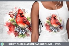 GorgeousWatercolor Christmas Shirt design.