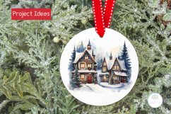 Watercolor Christmas Clipart I Christmas Sublimation PNG Product Image 3