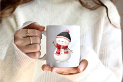 Watercolor Christmas Clipart | Hand-Painted Holiday PNG Product Image 2