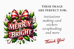 watercolor christmas clipart, christmas Bundle Product Image 2