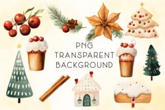 34 Christmas Clipart Elements Bundle Product Image 2