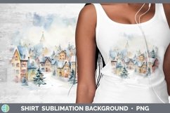 GorgeousWatercolor Christmas Shirt design.