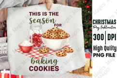 Watercolor Christmas Cookies PNG Product Image 1