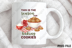 Watercolor Christmas Cookies PNG Product Image 4